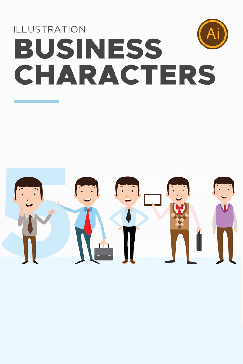 Business People Character - Illustration