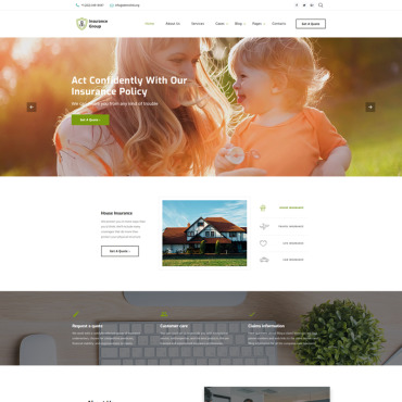 Consulting Accounting Responsive Website Templates 67394
