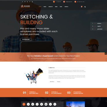 Building Business Responsive Website Templates 67401