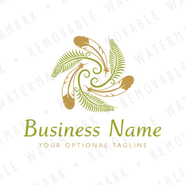 Feather Nature Logo Templates 67417