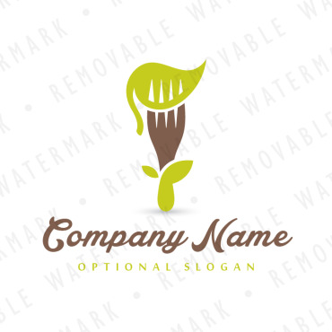 Green Plant Logo Templates 67419