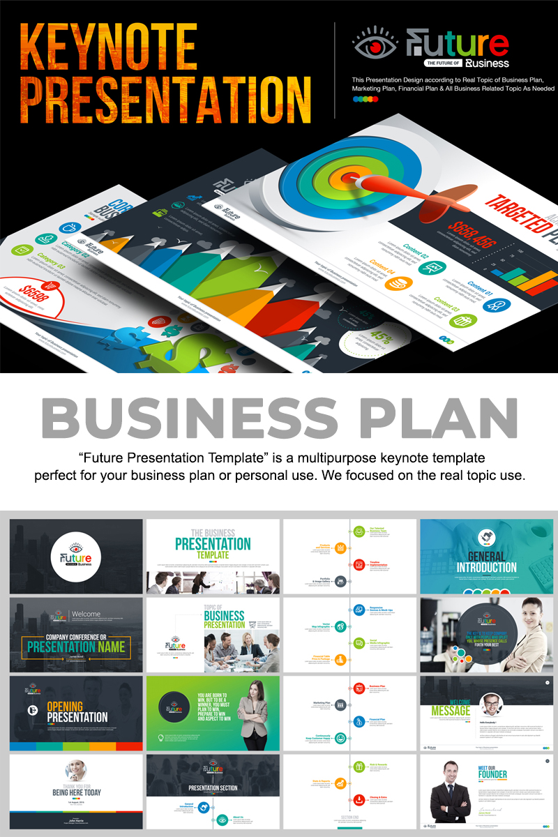 Business Plan Presentation - - Keynote template