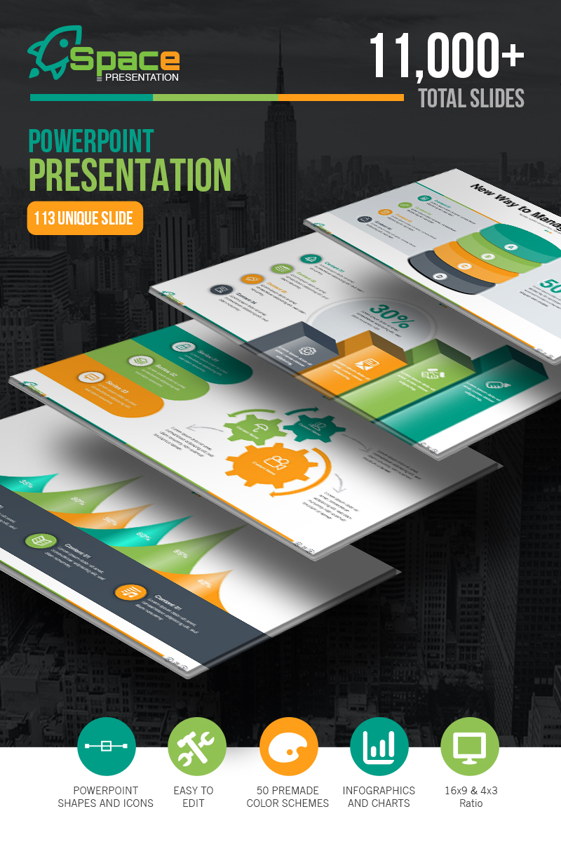 Startup Business - Presentation PowerPoint template