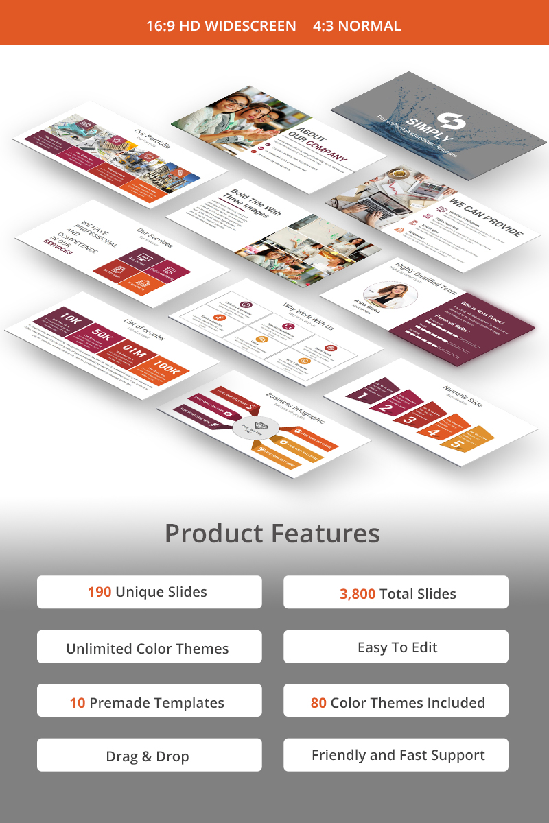 Simply - PowerPoint template