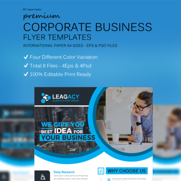 Business Flyer Corporate Identity 67465