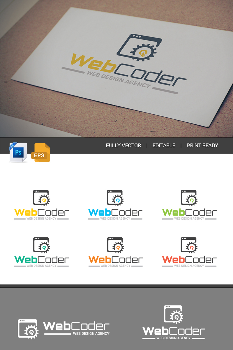 Web Design & Development Agency - Logo Template