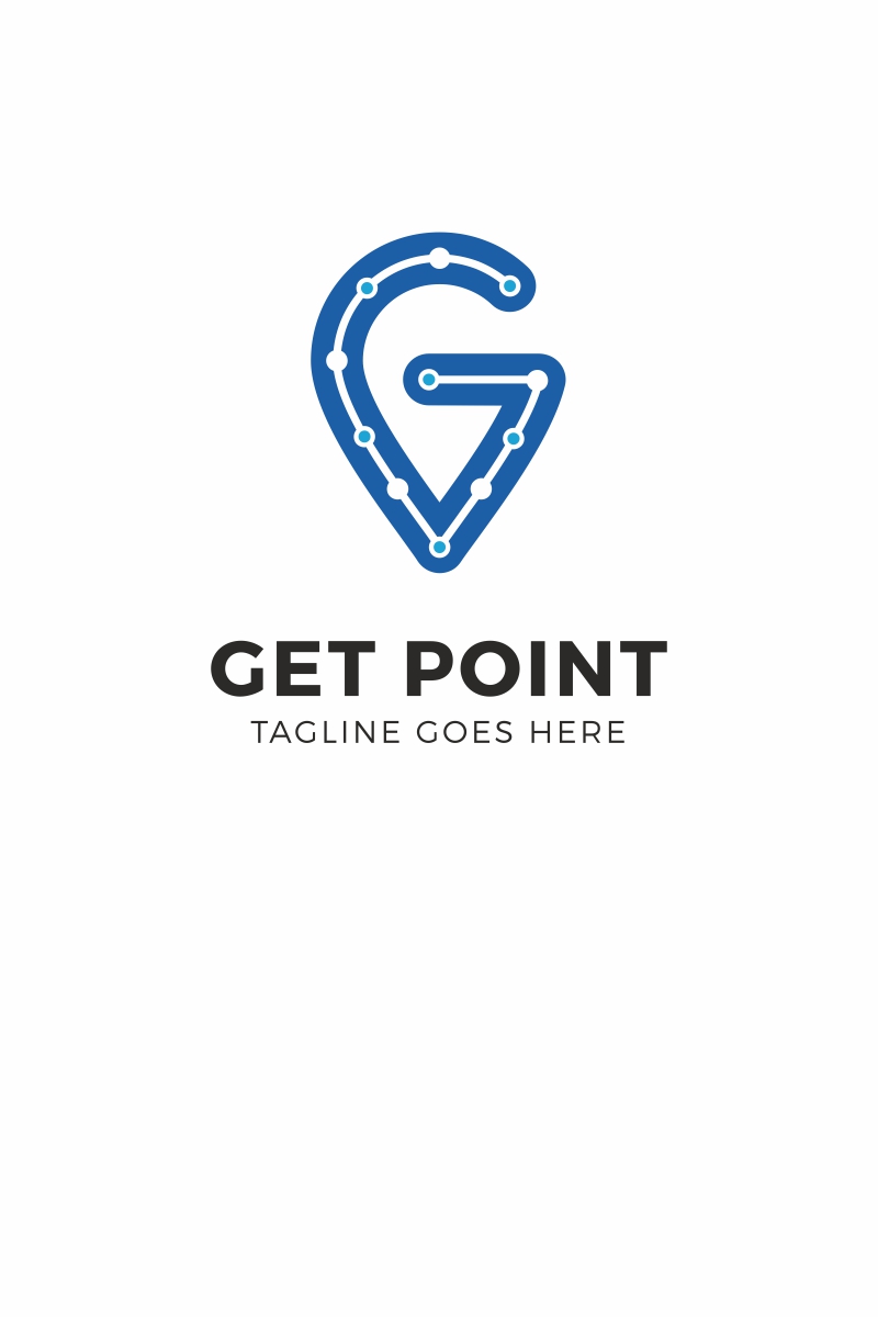 Get Point - G Letter Logo Template