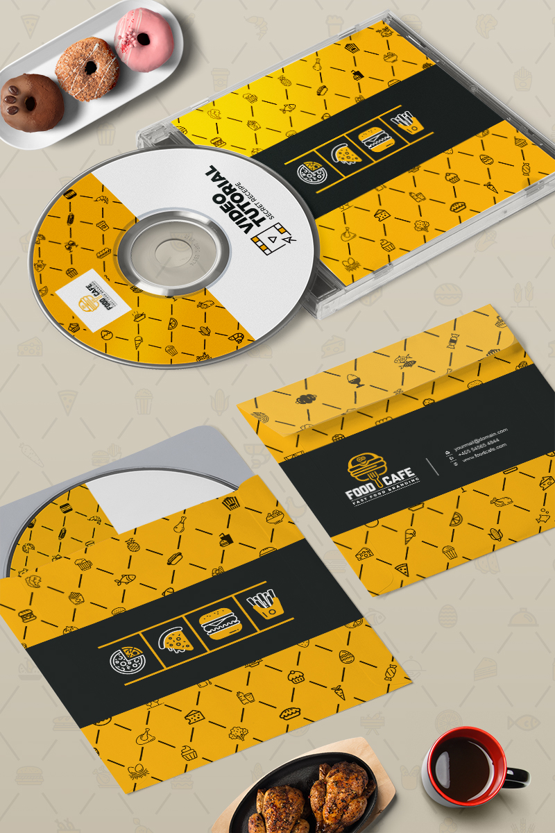 CD/DVD Album Cover Design - - Corporate Identity Template