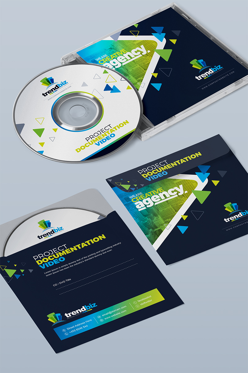 CD Cover - - Corporate Identity Template