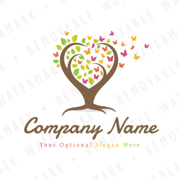 Leaf Love Logo Templates 67516