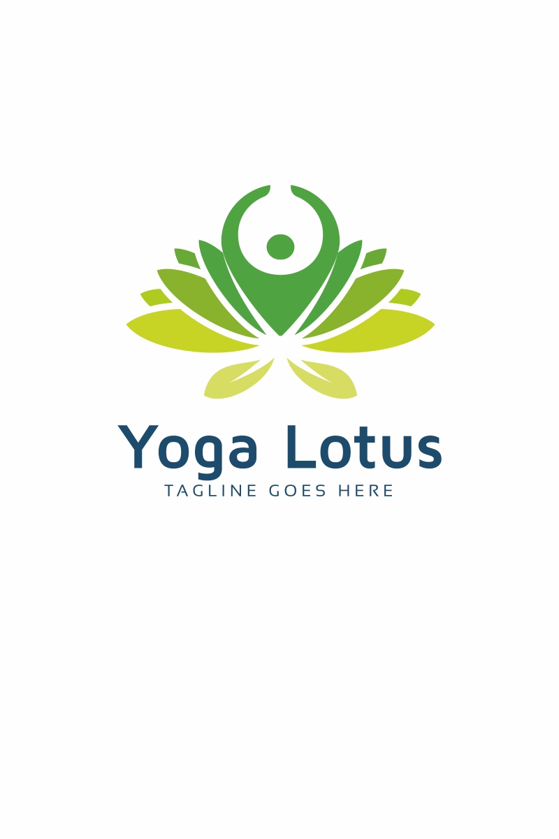 Yoga Lotus - Logo Template