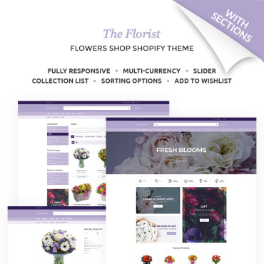 Presents Bouquet Shopify Themes 67531