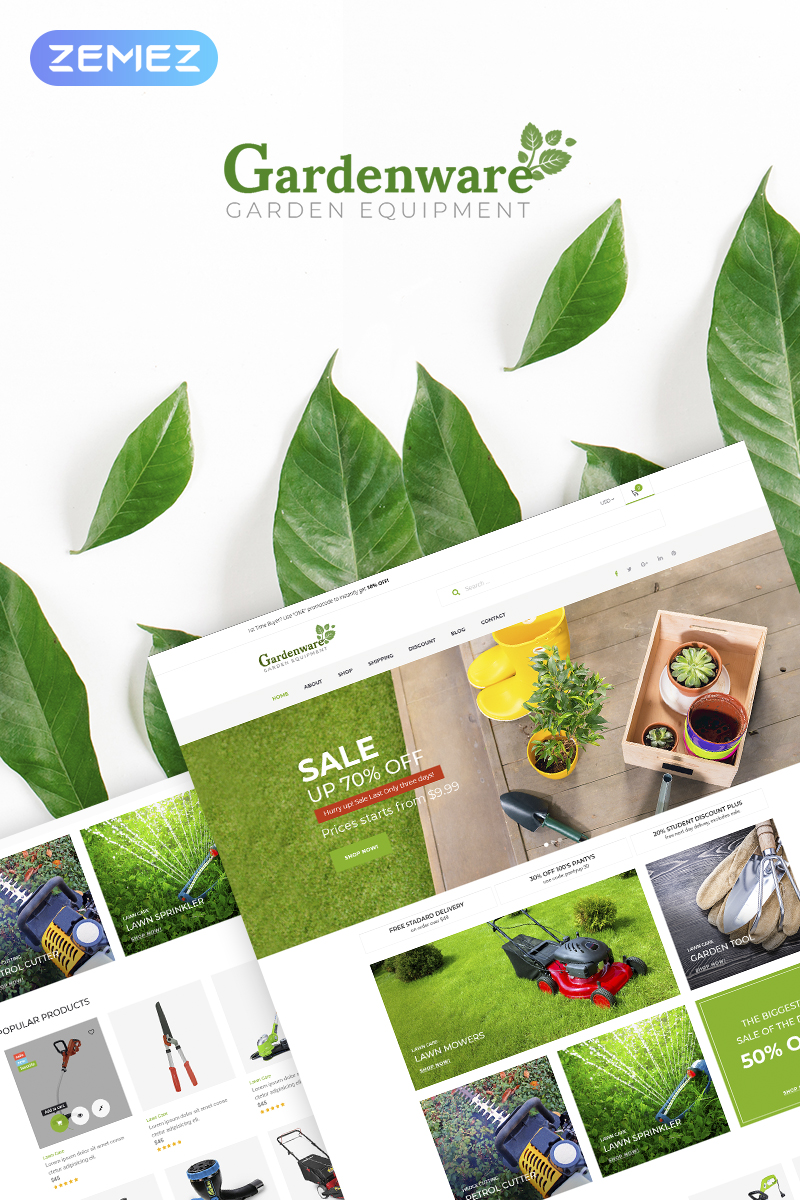 Gardenware - Garden Equipment WooCommerce Theme