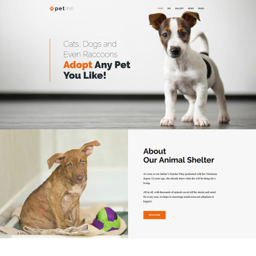 Shelter Pets WordPress Themes 67567