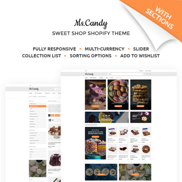 Candies Candy Shopify Themes 67574