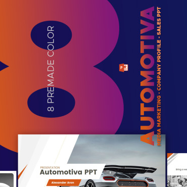Car Automotive PowerPoint Templates 67587