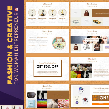 Design Fashion PowerPoint Templates 67597
