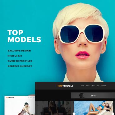 Models Topmodels Responsive Website Templates 67708