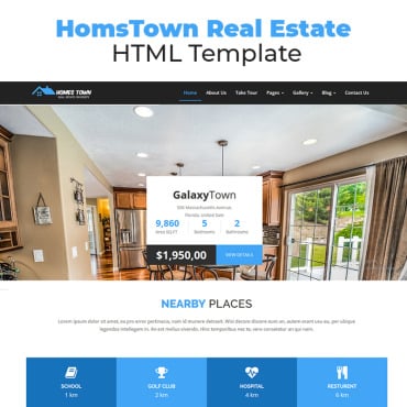 Real Estate Responsive Website Templates 67750