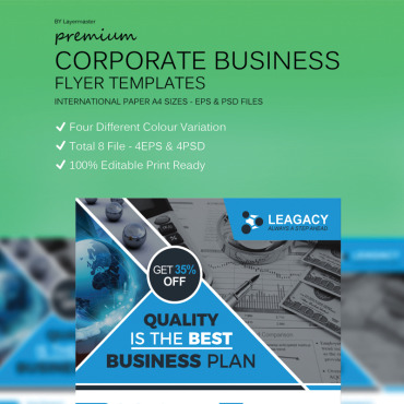 Business Flyer Corporate Identity 67754