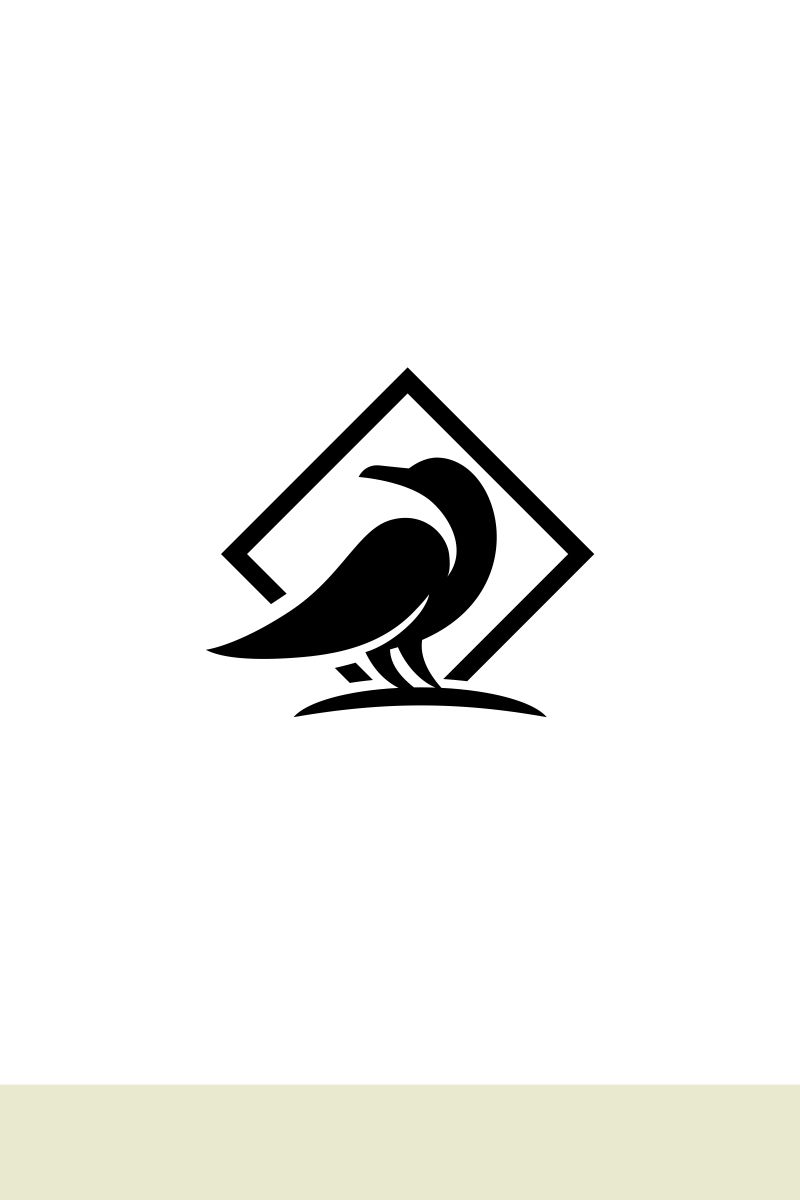 Crow Logo Template