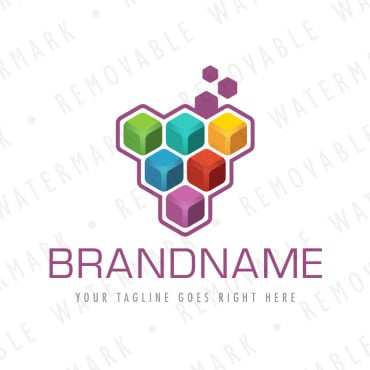 Cube Abstract Logo Templates 67779