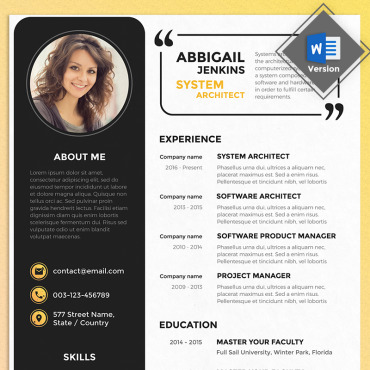 Template System Resume Templates 67792