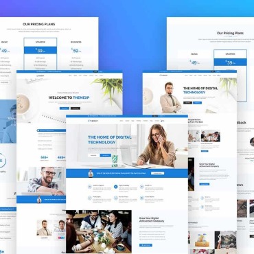 Business Agency PSD Templates 67914