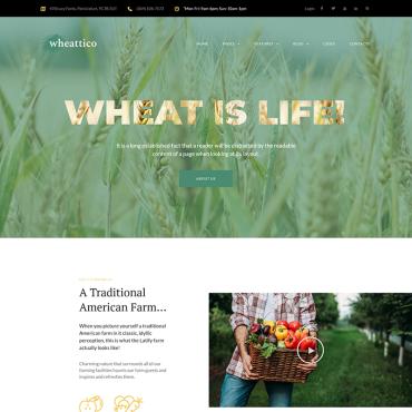Agriculture Fruit WordPress Themes 67924