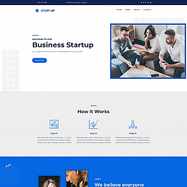 Consulting Management Landing Page Templates 67966