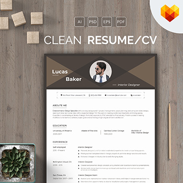 Decorator Creative Resume Templates 68039