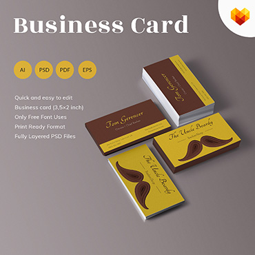 Business Card Corporate Identity 68047