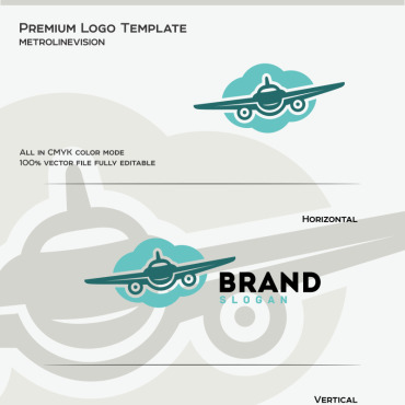 Air Airplane Logo Templates 68070