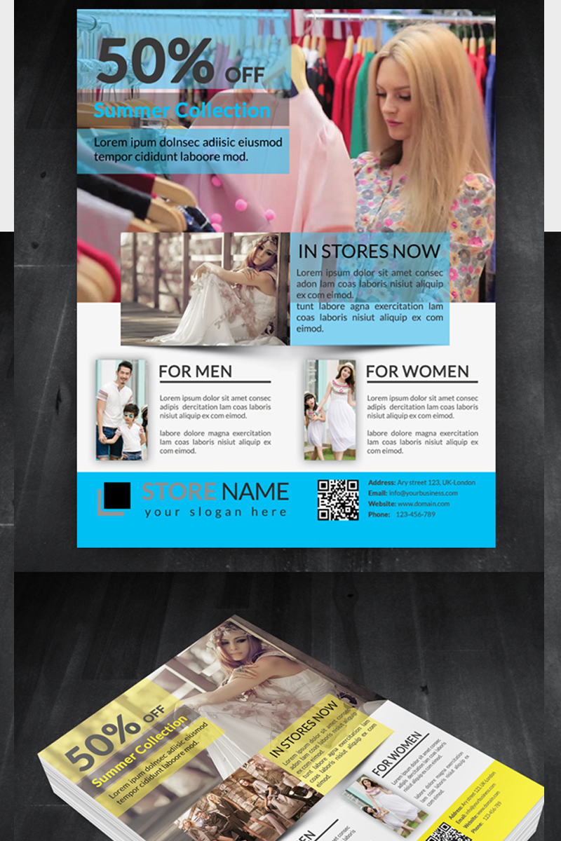 Summer Sales Flyer - Corporate Identity Template