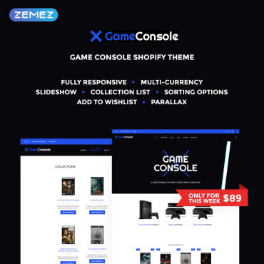 Video Games Shopify Themes 68118