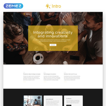 Products Company Landing Page Templates 68150
