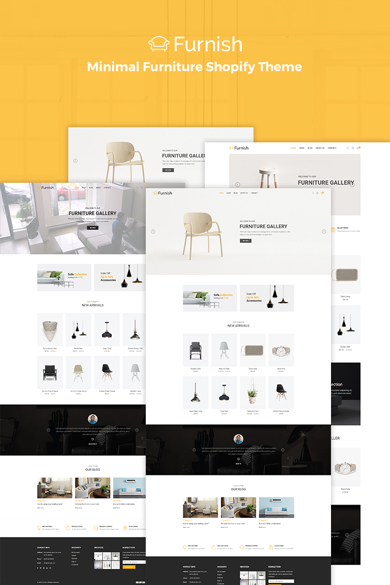 Furnish - Minimal Furniture Shopify Theme