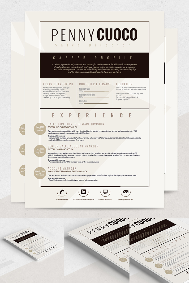 Alcyone - Resume Template