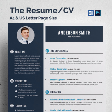 Black Business Resume Templates 68317