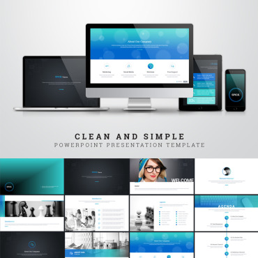 Simple Powerpoint PowerPoint Templates 68318