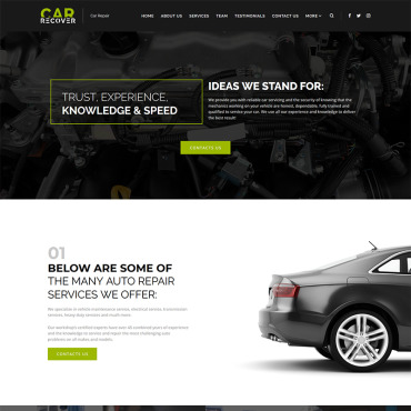 Automobile Vehicle WordPress Themes 68322