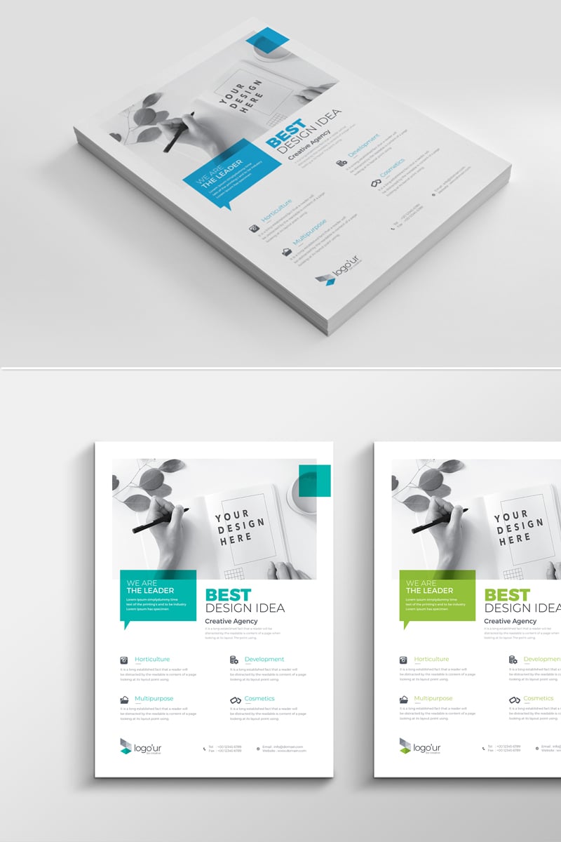 Simple Creative Flyer - Corporate Identity Template