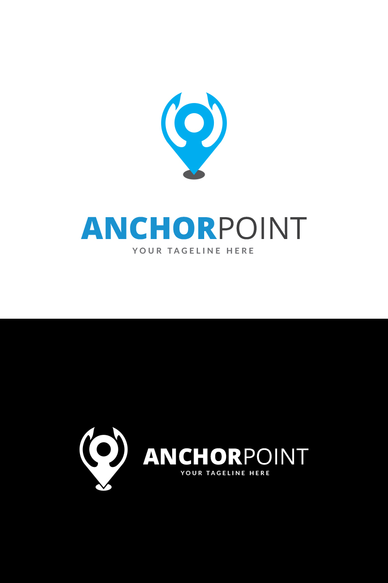 Anchor Point Logo Template