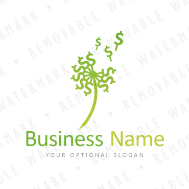 Finance Flower Logo Templates 68420