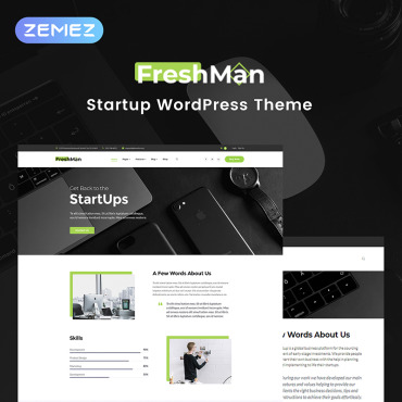Startup Consulting WordPress Themes 68435