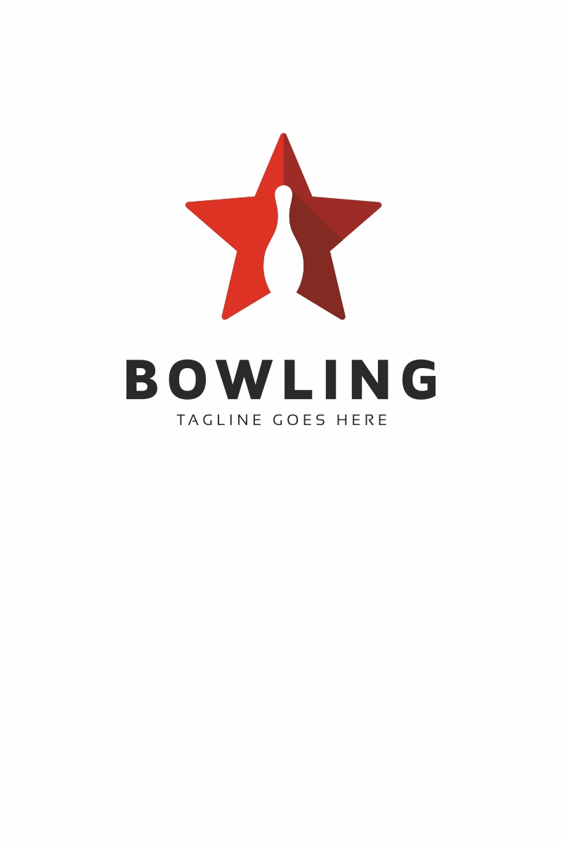 Bowling Logo Template