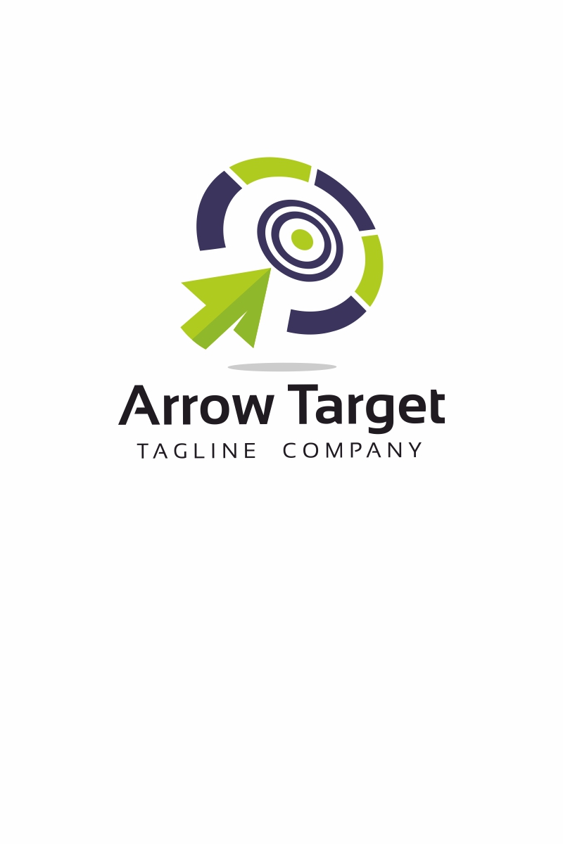 Arrow Target Logo Template