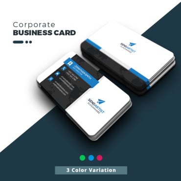 Business Card Corporate Identity 68491