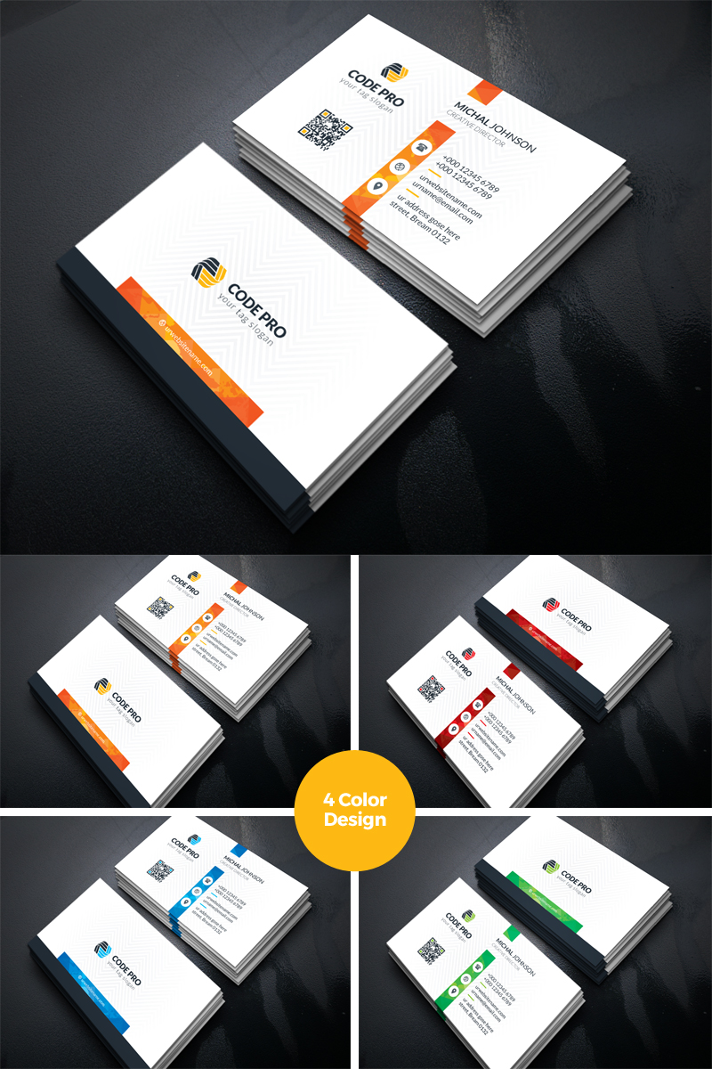 JOHNSON-Corporate Business Card - Corporate Identity Template