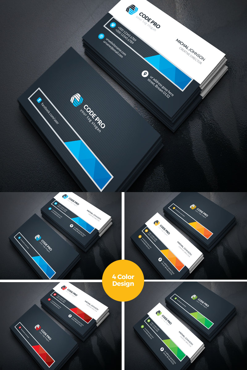 DIRECTOR- Business Card - Corporate Identity Template